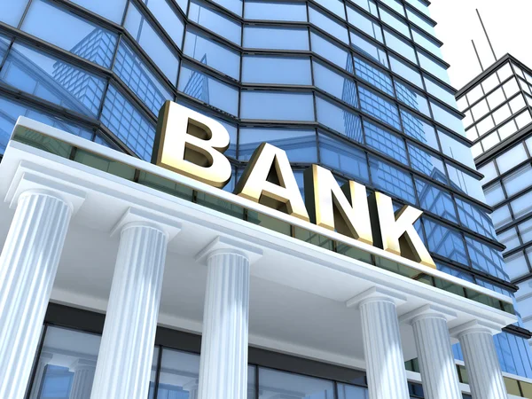 Tworzenie banku — Zdjęcie stockowe