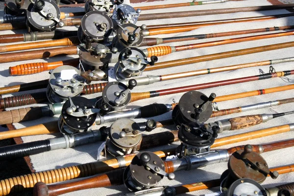 Rods and Reels — Stock Photo, Image