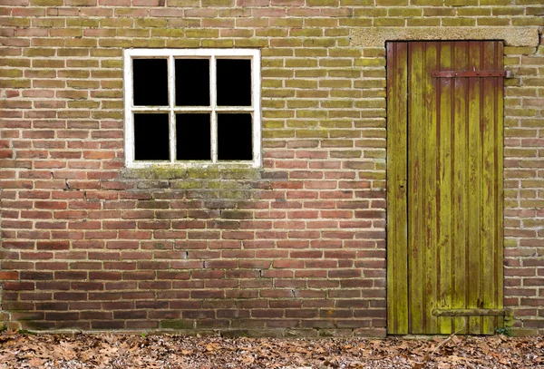 Janela e porta — Fotografia de Stock