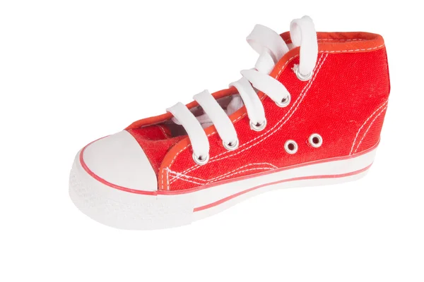 红色运动鞋 — 图库照片