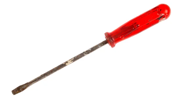 Old used screwdriver — Stock Photo, Image