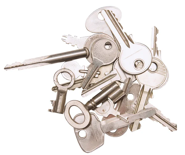 Kaos av nycklar — Stockfoto