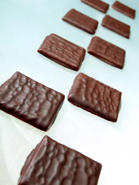 Schokoladenblöcke — Stockfoto