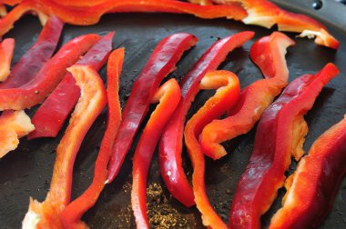 Grilled pepper