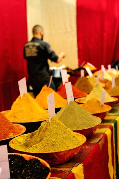 Colored spices — Stock Photo, Image