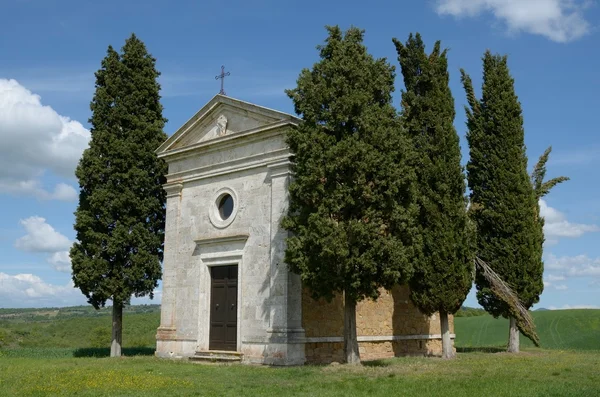 Cappella di Vitaleta (Toscana) — Stock Fotó