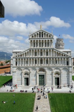 Katedralde campo dei miracoli Pisa (İtalya)