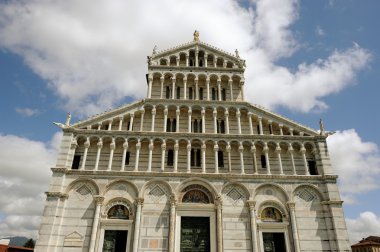 Katedralde campo dei miracoli Pisa (İtalya)