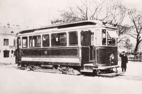 古い路面電車 — ストック写真