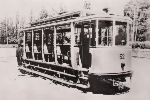 Stary tramwaj — Zdjęcie stockowe