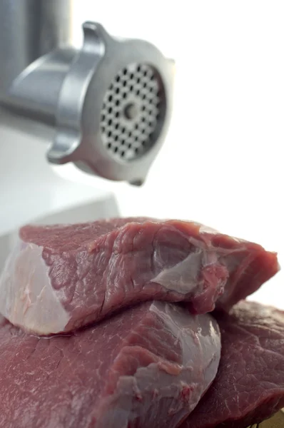 Carne Picada e carne de bovino — Fotografia de Stock