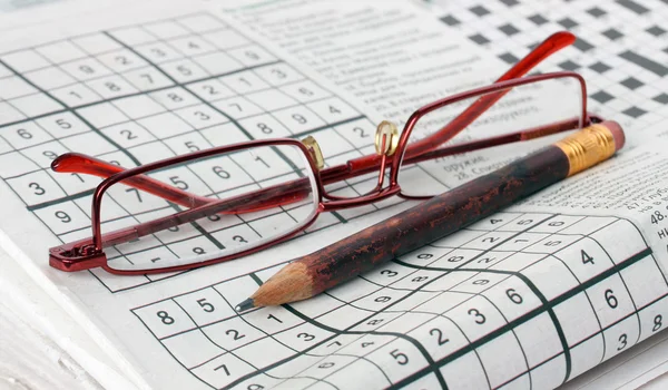 Sudoku juego . — Foto de Stock