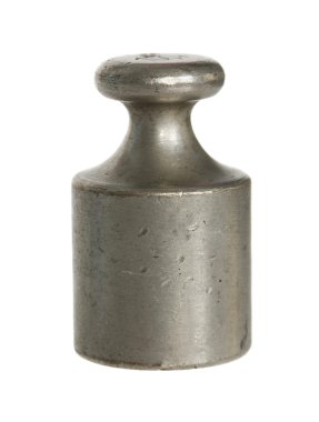 Calibration weight. clipart