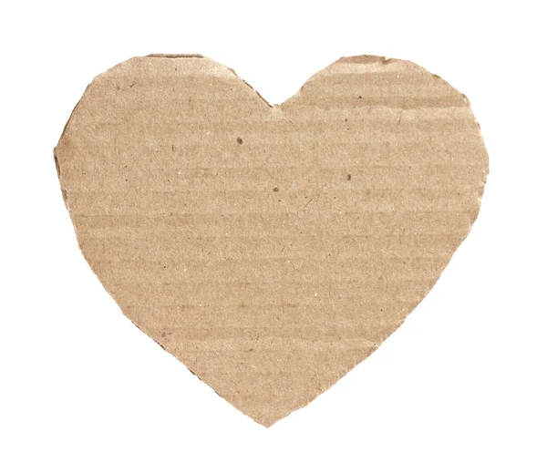 El corazón del cartón . —  Fotos de Stock