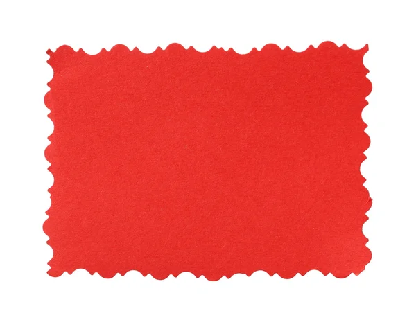 Красная бумага . — стоковое фото