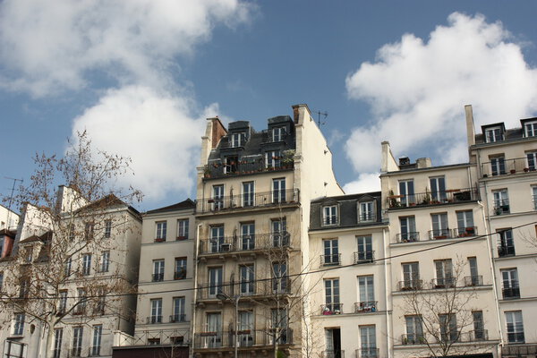 Old building in Paris (France)