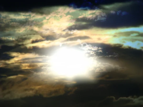 Niebiański niebo tajemnicze — Zdjęcie stockowe