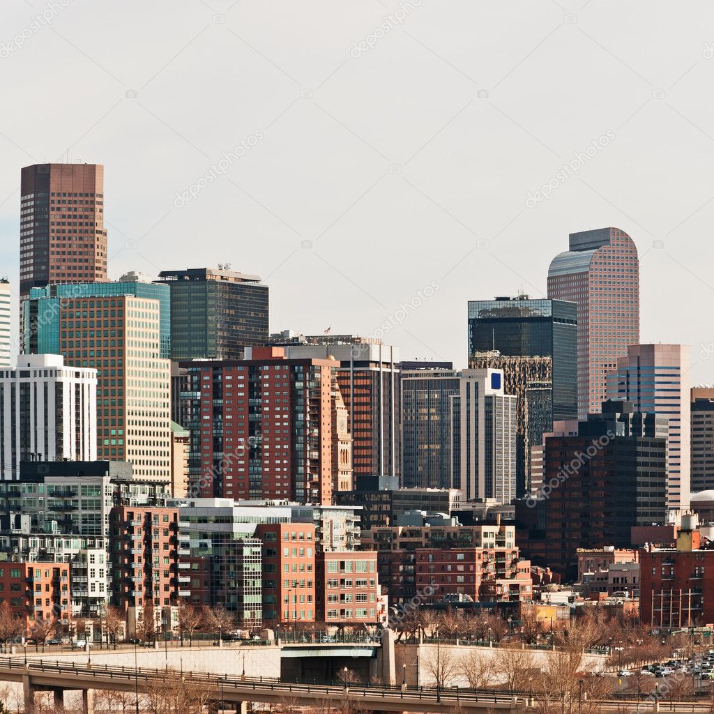 Denver Colorado Downtown Area — Stock Photo © rcarner #8763980