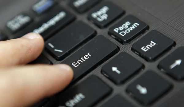 Klawiatura laptopa — Zdjęcie stockowe