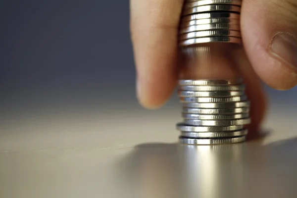 Tower of money — Stock Photo, Image