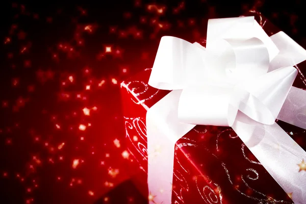 Christmas present box — Stock Photo, Image