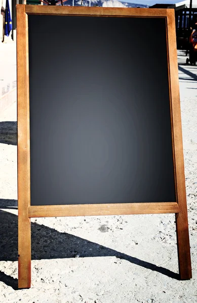 Étterem menü chalkboard — Stock Fotó