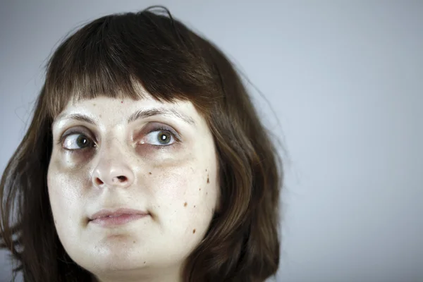 Retrato de uma mulher — Fotografia de Stock