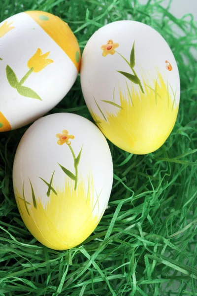 Βαμμένα πασχαλινά αυγά — Φωτογραφία Αρχείου