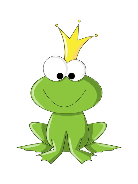 有趣的青蛙 — 图库矢量图片
