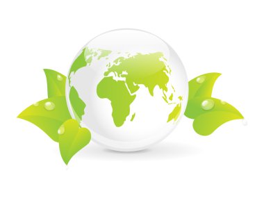 Eco planet clipart