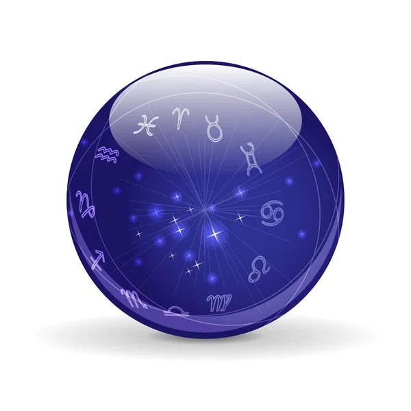 Zodiac bollen — Stock vektor