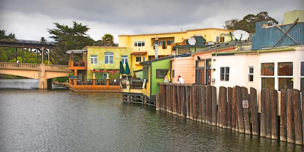 stock image Colorful City Along the Coast of California