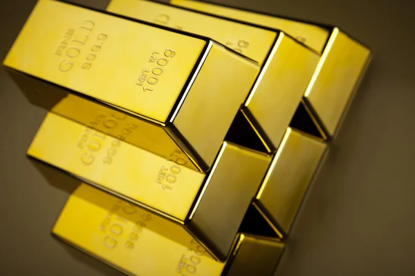 Gold Pyramid — Stock Photo, Image