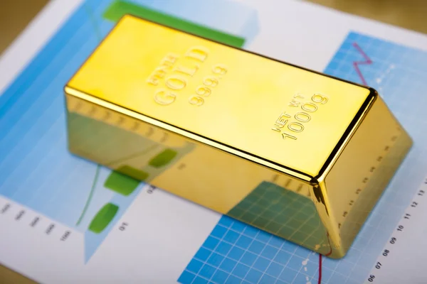 Золото вартість — стокове фото