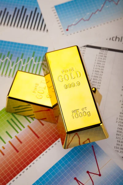 Verem az arany sáv — Stock Fotó