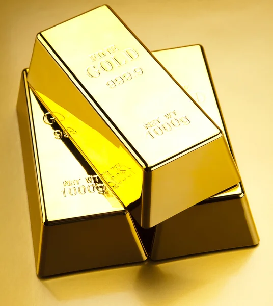 Χρυσό bullions — Φωτογραφία Αρχείου