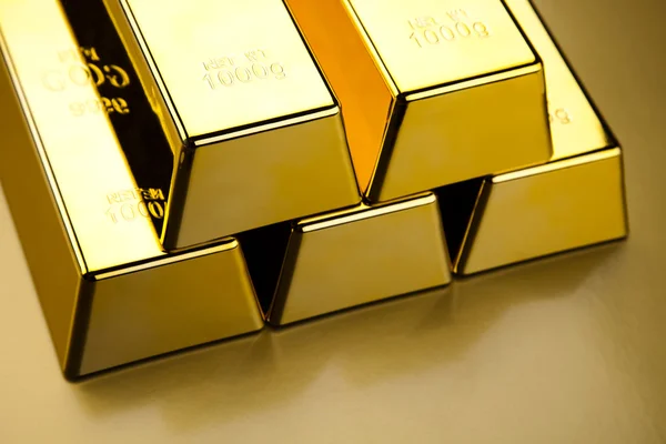 Χρυσό bullions — Φωτογραφία Αρχείου