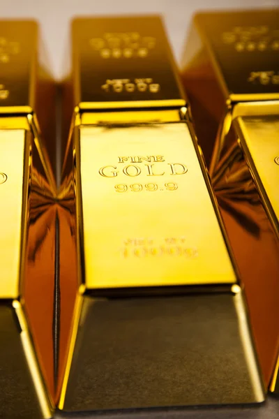 Stack of gold bar — Stock Photo, Image