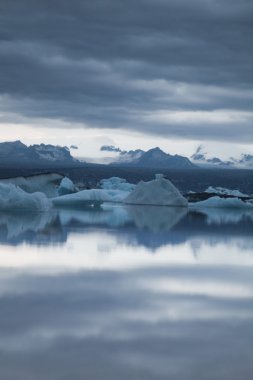 manzara manzara buz, jokulsarlon, İzlanda