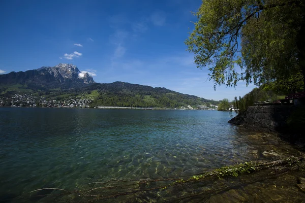 Jezero Alpy — Stock fotografie
