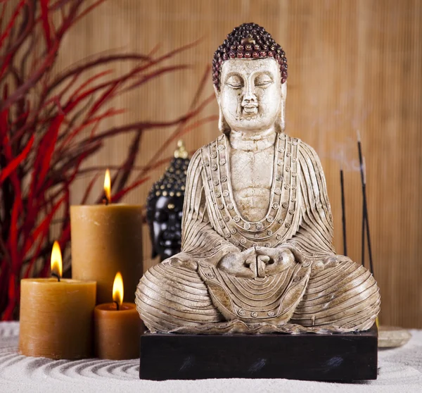 Buda con vela — Foto de Stock