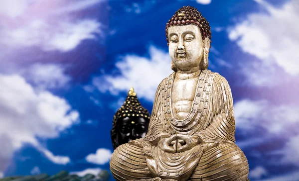 Zen buddha statue — Stock Photo, Image