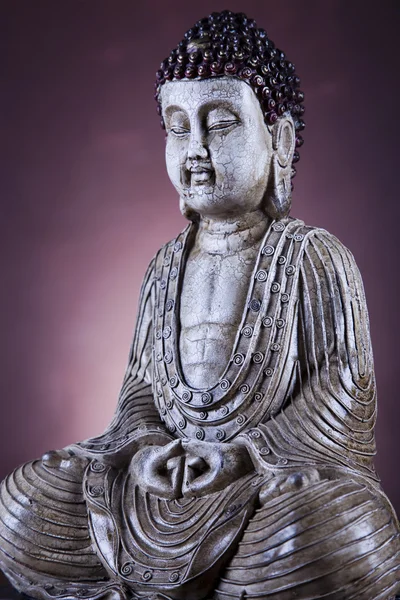 Portrait of a buddha statue — Stock Photo, Image