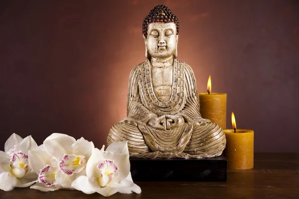 Estatua de Buda en una meditación — Foto de Stock