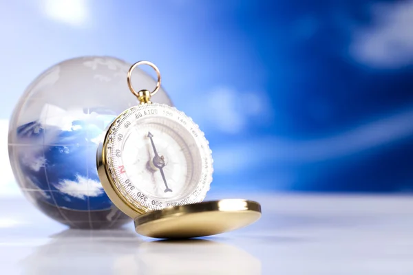 stock image Travelling, Compass