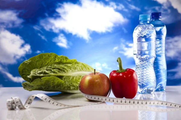 Concepto de estilo de vida saludable, dieta y acondicionamiento físico — Foto de Stock