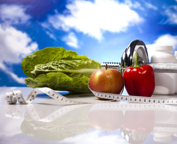 Dieta e aptidão — Fotografia de Stock