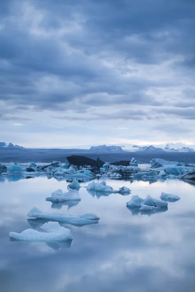 Jokulsarlon ledovce, Island — Stock fotografie