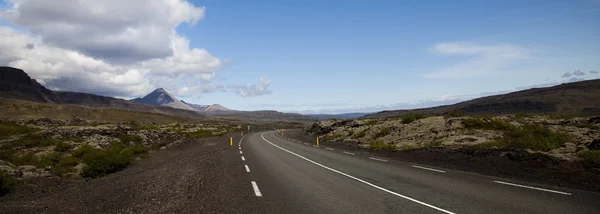 Weg op IJsland — Stockfoto