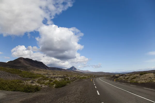 Straße auf Island — Stockfoto